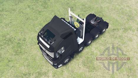Volvo FH16 10x10 for Spin Tires