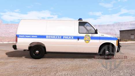 Gavril H-Series honolulu police v1.02 for BeamNG Drive