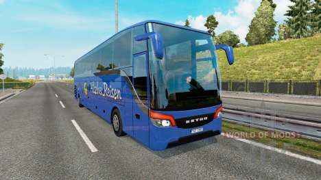 Bus traffic v1.7 for Euro Truck Simulator 2