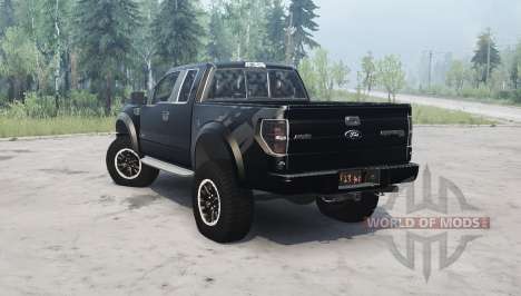 Ford F-150 SVT Raptor SuperCab for Spintires MudRunner