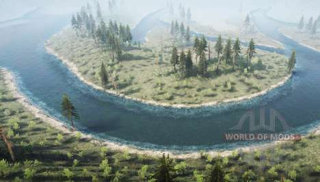 Water obstacles for Spintires MudRunner