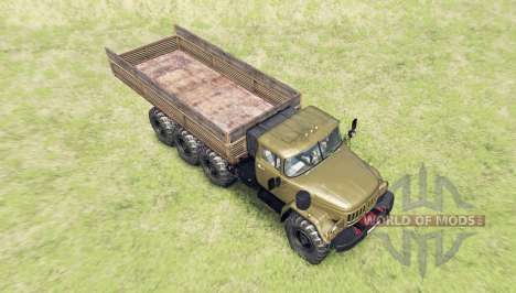 ZIL 131 8x8 for Spin Tires