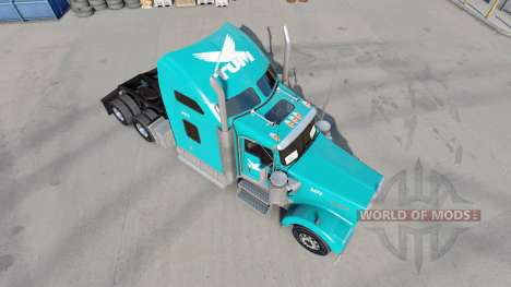 Skin Tum on the truck Kenworth W900 for American Truck Simulator