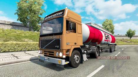 Truck traffic pack v2.4 for Euro Truck Simulator 2
