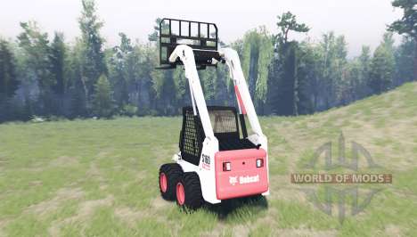 Bobcat S160 for Spin Tires
