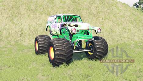 Grave Digger for Spin Tires