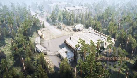 The city for Spintires MudRunner