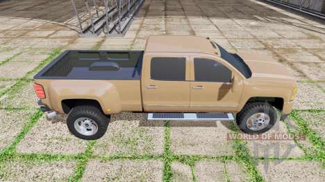 Chevrolet Silverado 3500 HD Crew Cab for Farming Simulator 2017