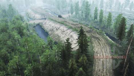 The roads for Spintires MudRunner