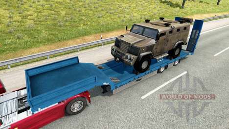 Military cargo pack v2.1 for Euro Truck Simulator 2