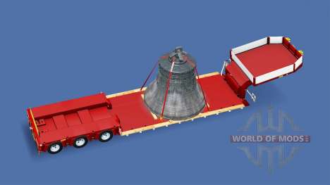 Doll Vario with big bell for Euro Truck Simulator 2
