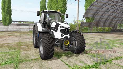 Deutz-Fahr Agrotron 6175 TTV white edition for Farming Simulator 2017