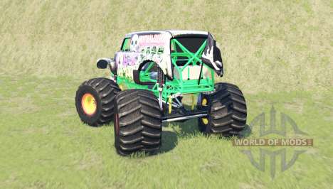 Grave Digger for Spin Tires