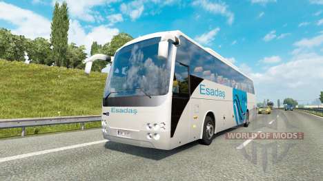 Bus traffic v1.8.1 for Euro Truck Simulator 2