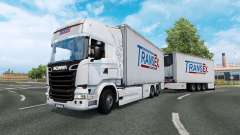 Tandem truck traffic v1.5 for Euro Truck Simulator 2