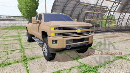 Chevrolet Silverado 3500 HD Crew Cab for Farming Simulator 2017