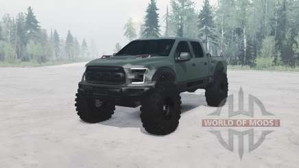 Ford F-150 Raptor SuperCrew 2016 for MudRunner