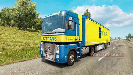 Painted truck traffic pack v3.0 for Euro Truck Simulator 2