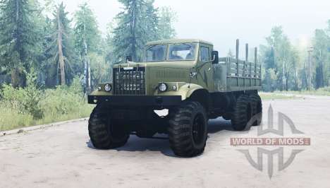 KrAZ 255 for Spintires MudRunner