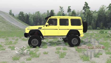 Mercedes-Benz G65 AMG for Spin Tires