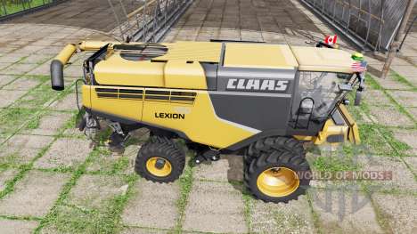 CLAAS Lexion 780 north america for Farming Simulator 2017