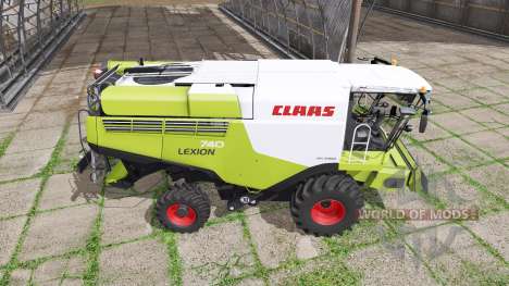 CLAAS Lexion 740 v2.0.1 for Farming Simulator 2017