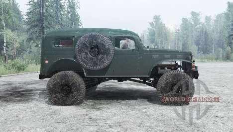Dodge WC-53 Carryall (T214) 1942 for Spintires MudRunner