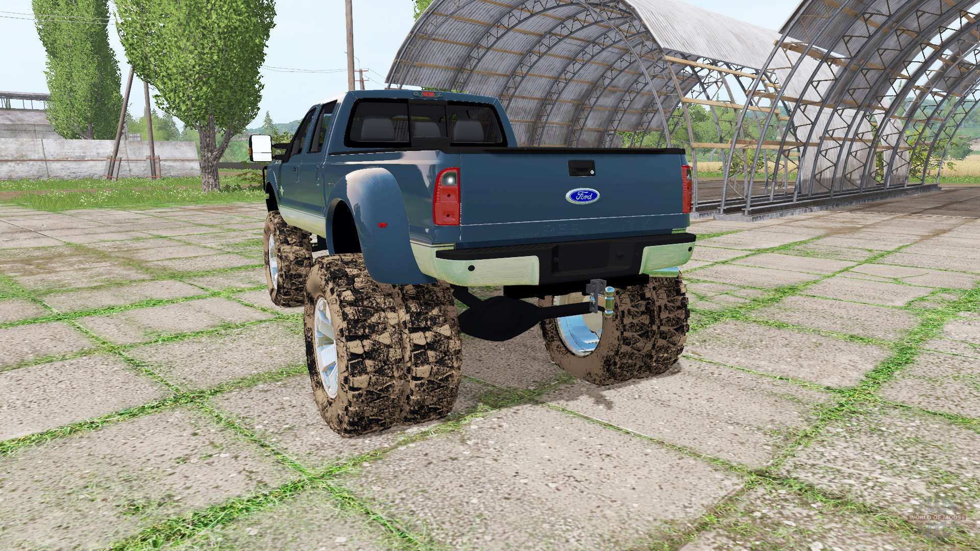 Ford F 350 Super Duty Crew Cab Mud Truck For Farming Simulator 2017