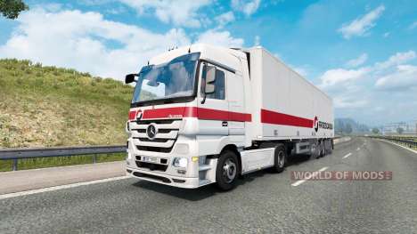 Painted truck traffic pack v3.3 for Euro Truck Simulator 2
