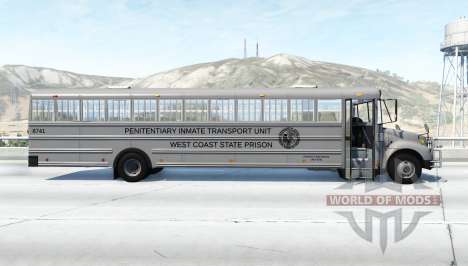 Dansworth D1500 (Type-C) state prison bus for BeamNG Drive