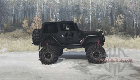 Jeep Wrangler (TJ) custom for Spintires MudRunner