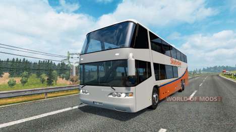 Bus traffic v1.9 for Euro Truck Simulator 2