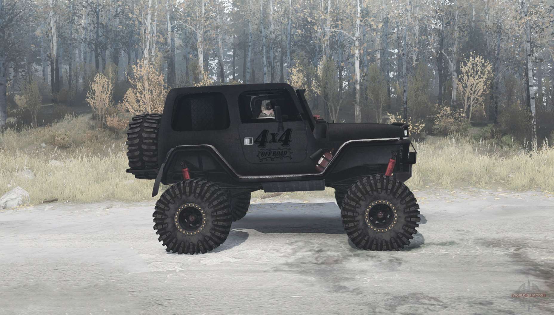 Jeep Wrangler (TJ) custom for MudRunner