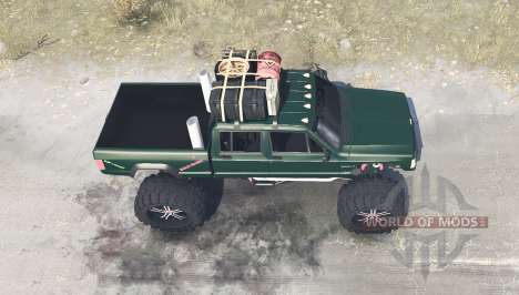 Jeep Comanche monster for Spintires MudRunner