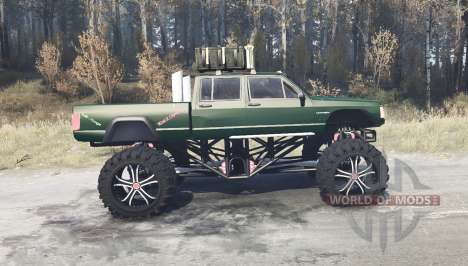 Jeep Comanche monster for Spintires MudRunner