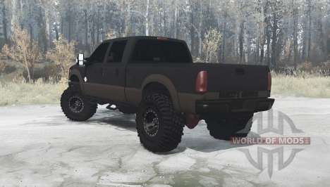 Ford F-350 Super Duty Crew Cab 2016 for Spintires MudRunner