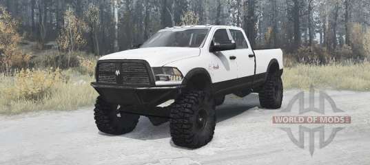 Dodge Ram 3500 Crew Cab 2012 for MudRunner