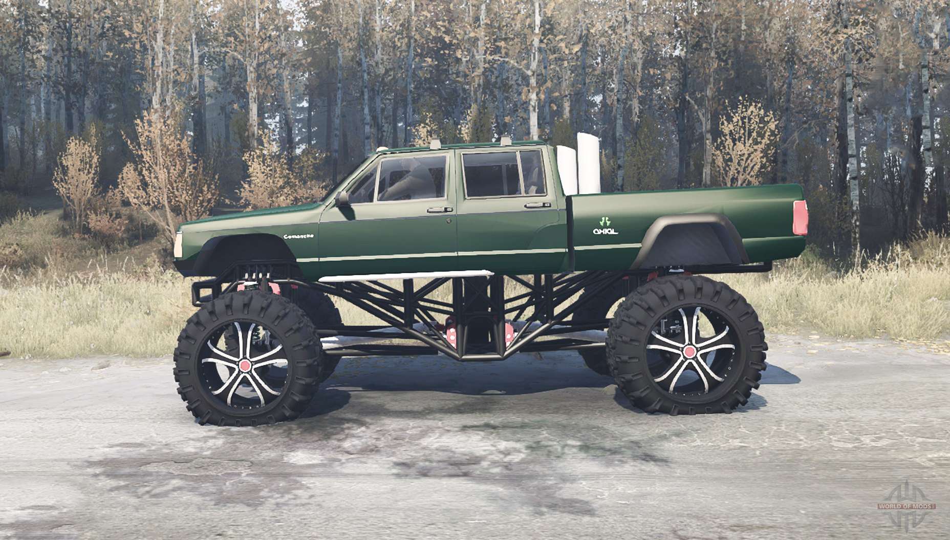 mudrunner mods monster