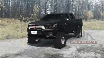 Toyota Hilux Double Cab 2016 v2.0 for MudRunner