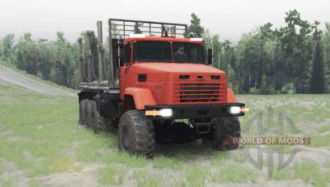 KrAZ 7140Н6 for Spin Tires