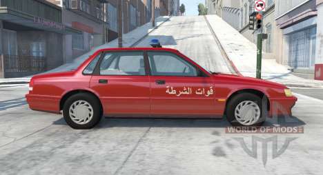 Ibishu Pessima Syrian Police for BeamNG Drive