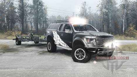 Ford F-150 SVT Raptor for Spintires MudRunner