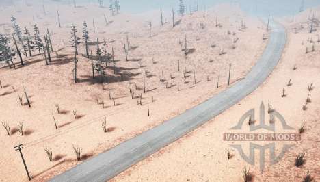 Through drought and off-road v1.1 for Spintires MudRunner