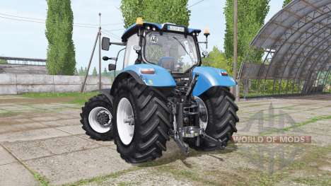 New Holland T6.160 v1.1 for Farming Simulator 2017