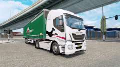 Painted truck traffic pack v4.5 for Euro Truck Simulator 2