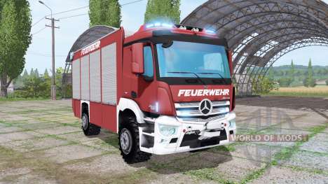 Mercedes-Benz Antos Feuerwehr for Farming Simulator 2017