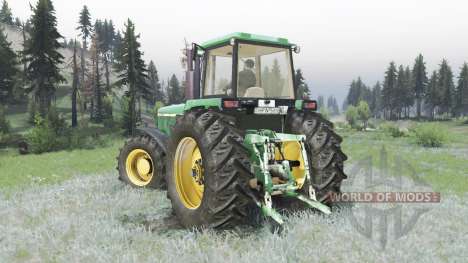 John Deere 4755 for Spin Tires