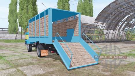 IFA W50 L cattle transport for Farming Simulator 2017