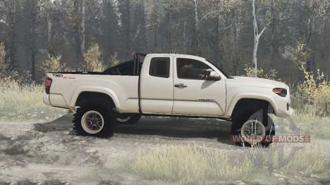 Toyota Tacoma TRD Off-Road Access Cab 2016 for Spintires MudRunner