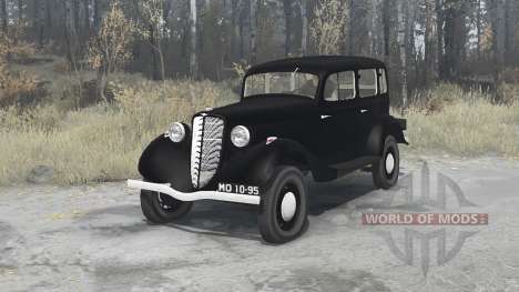 GAZ M1 1936 for Spintires MudRunner